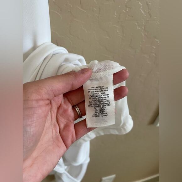 New Alice + Olivia Havana White Cut Out Maxi Dress 4 - Picture 7 of 10